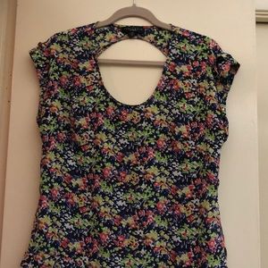 Silk Floral Blouse